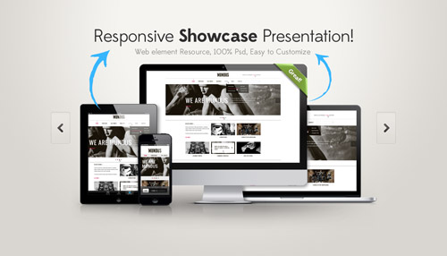Responsive-showcase-presentation