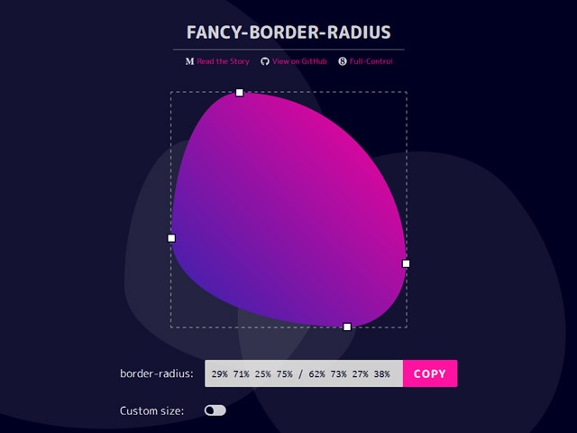 Fancy Border Radius