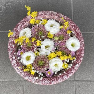 ストリート花手水1