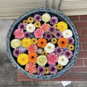 ストリート花手水3